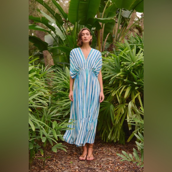 Caftan Marie Marie Oliver Venus Caftan In Waterfall